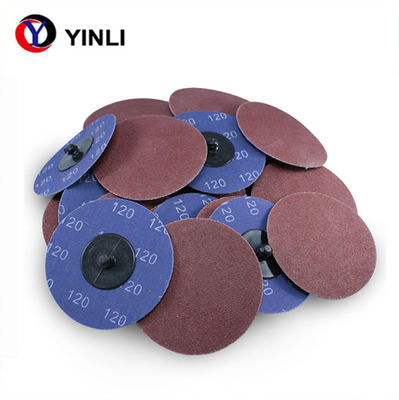 3 inch 75mm Quick Change Sanding Discs Set With Tray And 1/4" Holder