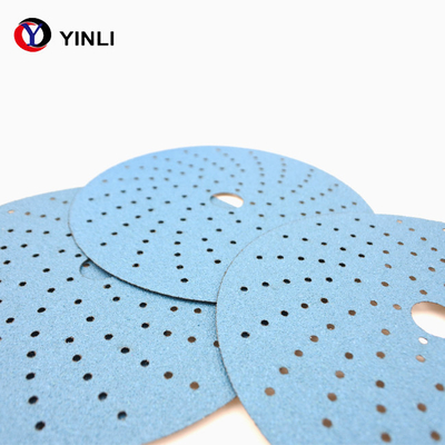 Óxido de alumínio de lixamento 80 Grit Sandpaper For Metal do disco da zircônia de 7 furos